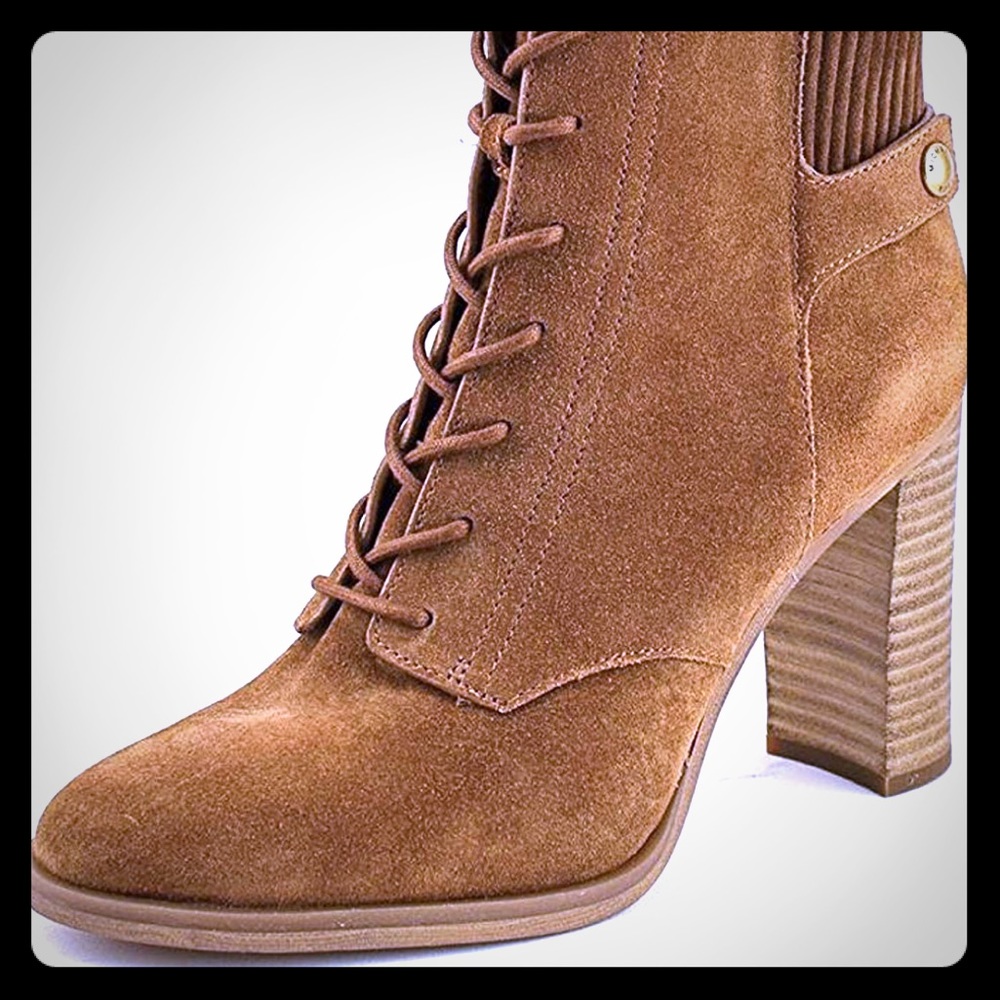NWT Michael Kors Carrigan suede bootie